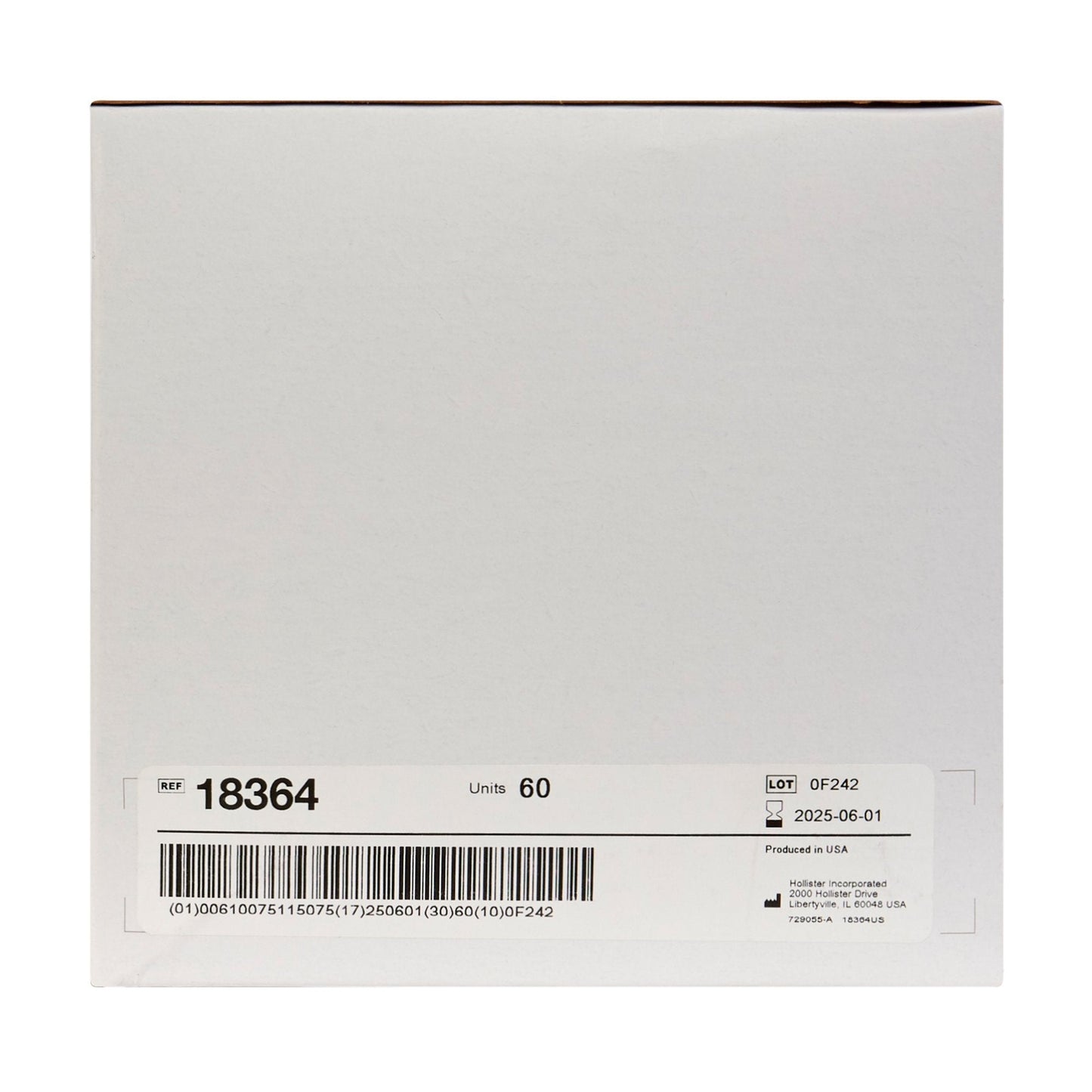 New Image™ 2-Piece Transparent Ostomy Pouch, Pre-cut to Fit 70 mm Stomas, Blue 18364