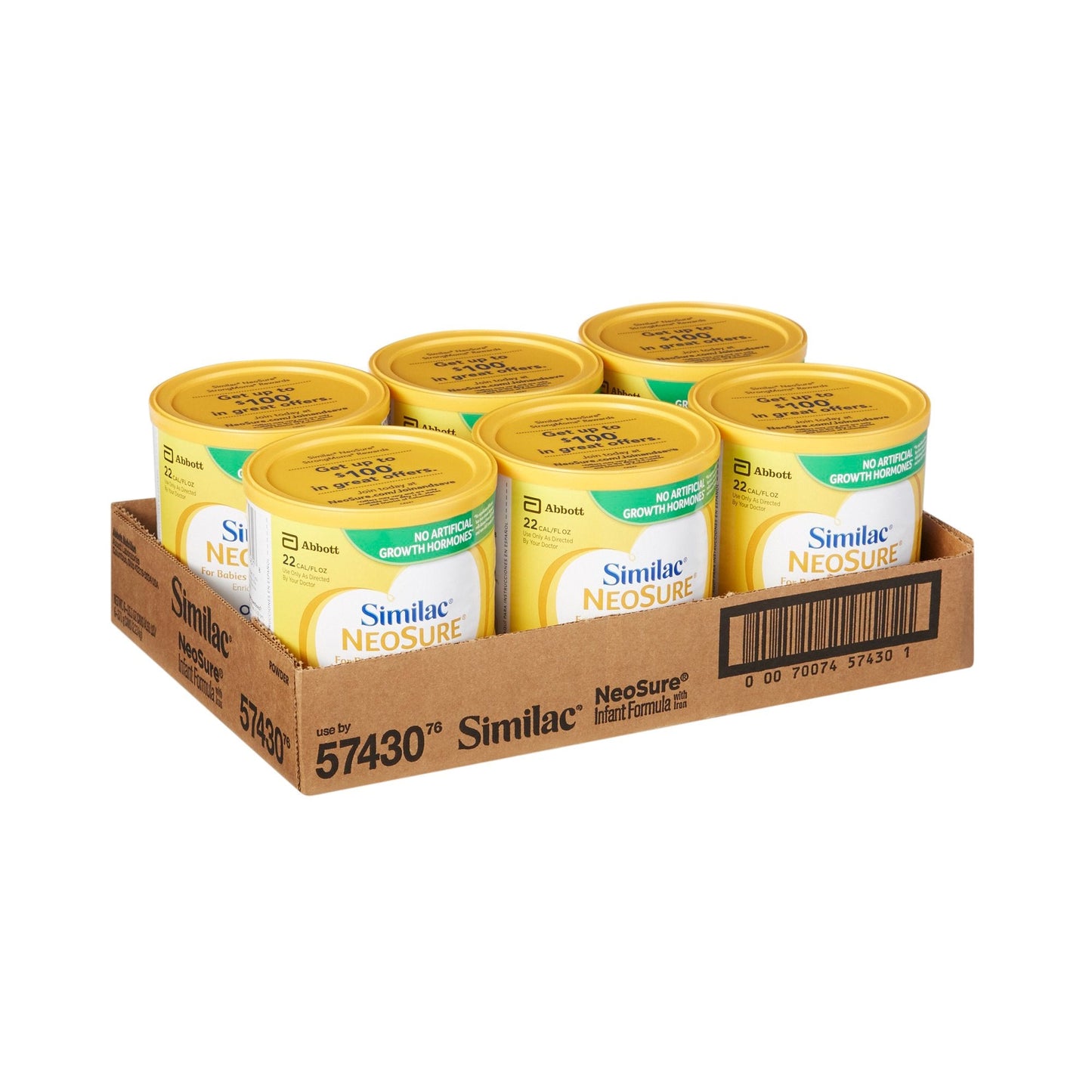 Similac® NeoSure® Powder Infant Formula, 13.1-ounce can 57430
