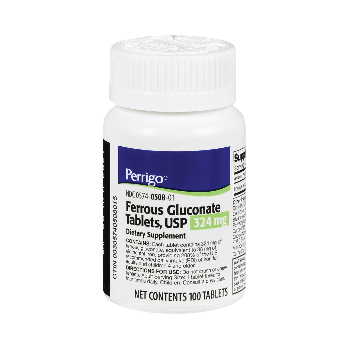 Perrigo Iron Mineral Supplement 00574050801