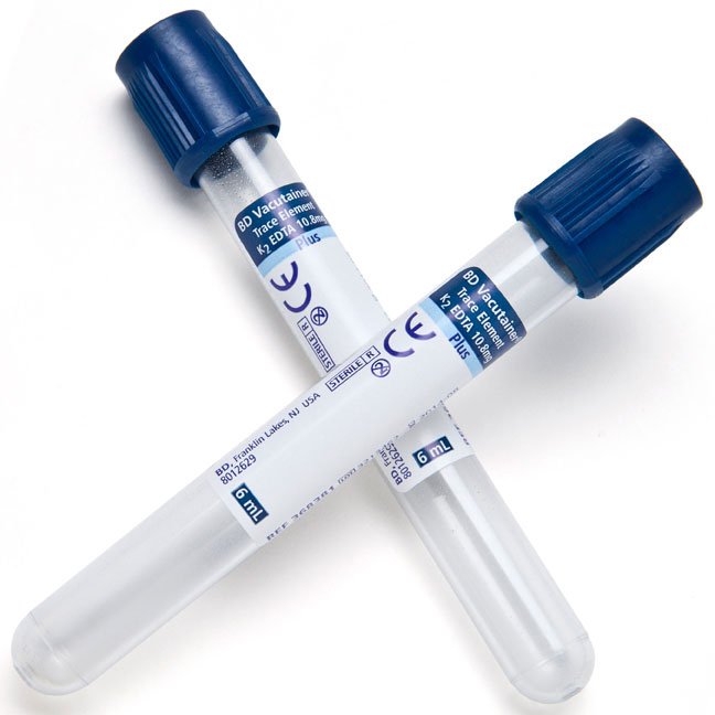 BD Vacutainer® SPC Plus Venous Blood Collection Tube K2 EDTA Additive 6 mL BD Hemogard™ Closure Plastic Tube 368381