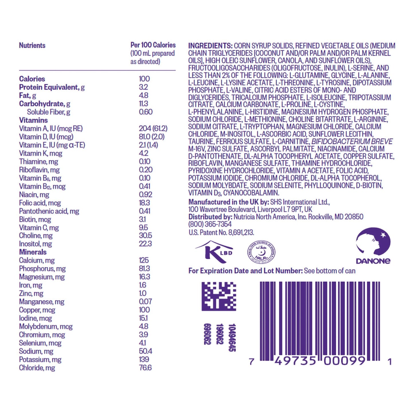 Neocate® Syneo® Junior Hypoallergenic Amino Acid–Based Formula, 14.1-ounce can 196062