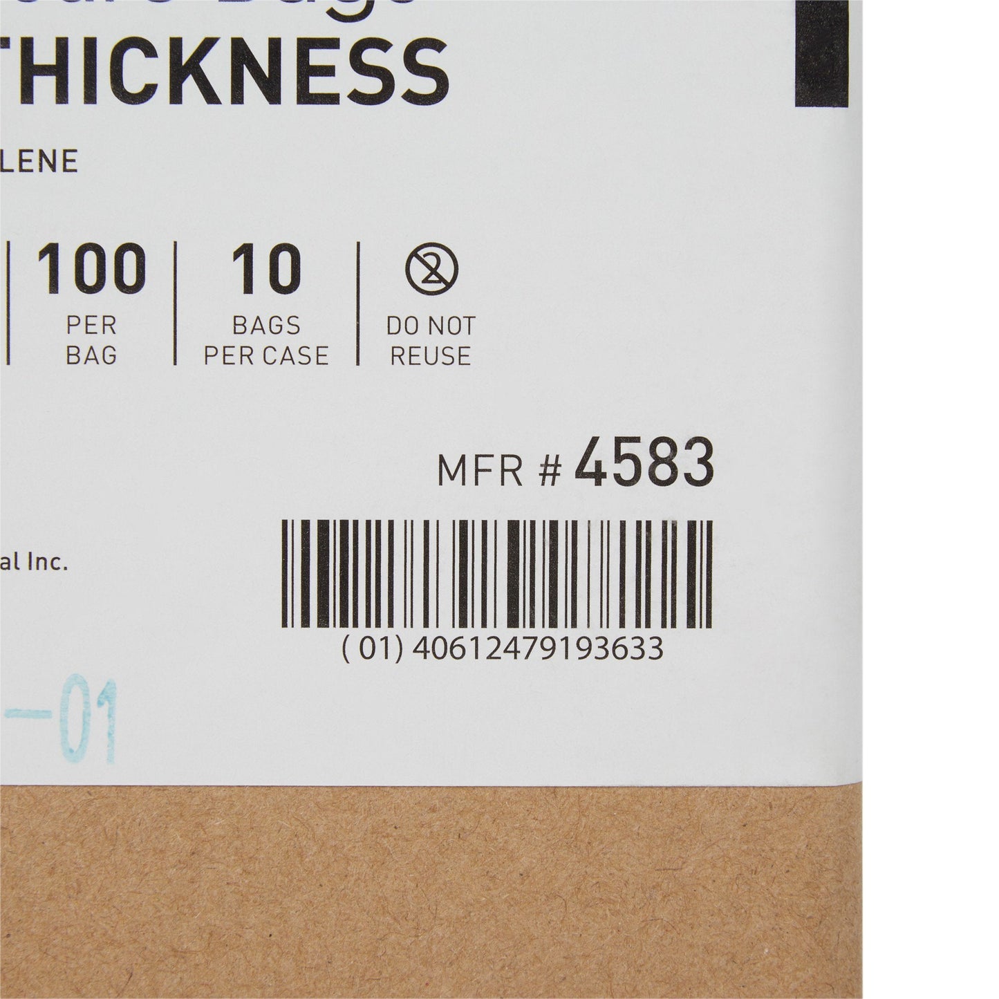 McKesson Zip Closure Bag, 10 X 13 Inches 4583