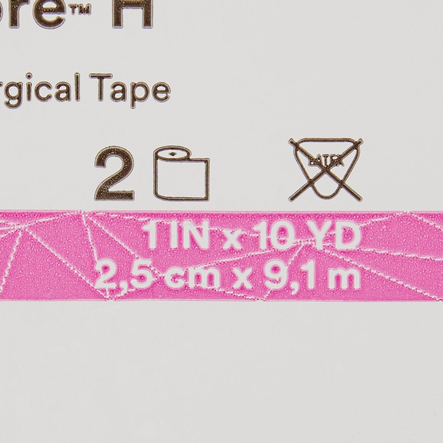 3M™ Medipore™ H Cloth Medical Tape, 1 Inch x 10 Yard, White 2861