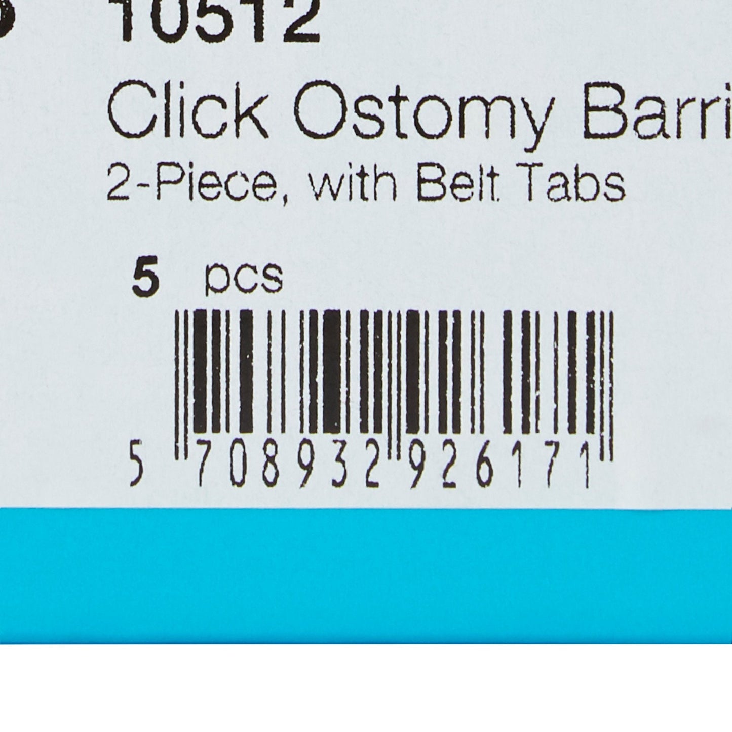 SenSura® Mio Click Ostomy Barrier, Trim to Fit 10 – 45 mm, Red Match 10512