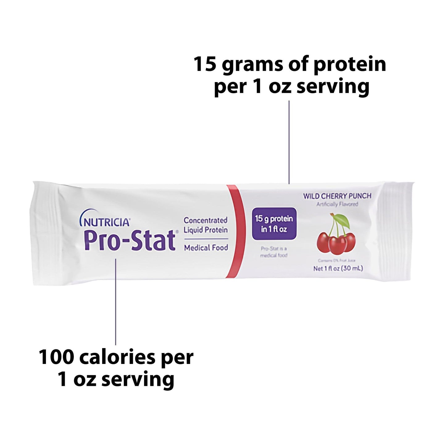 Pro-Stat® Wild Cherry Punch Concentrated Liquid Protein Medical Food 78395
