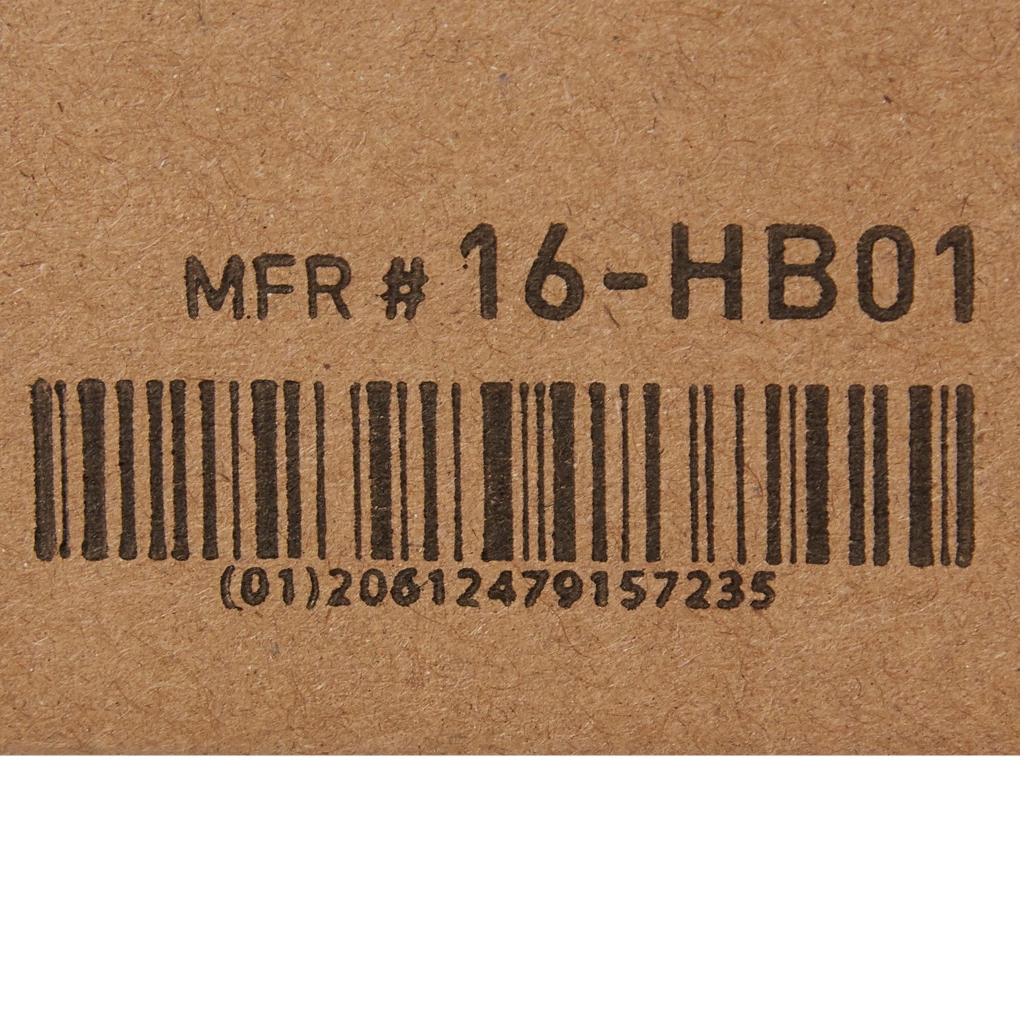 McKesson Black Polypropylene Hairbrush, 7.67 Inch 16-HB01