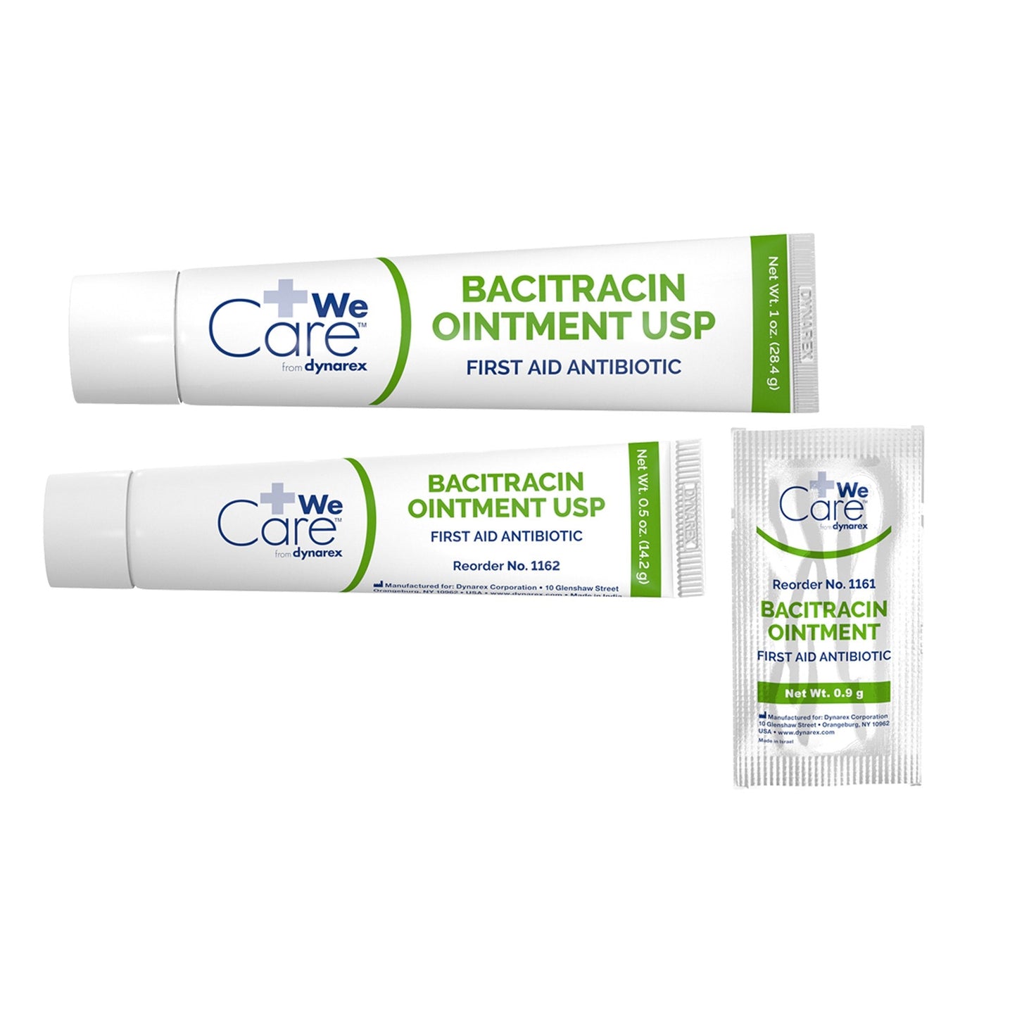 dynarex Bacitracin First Aid Antibiotic, 1 oz. Tube 1163