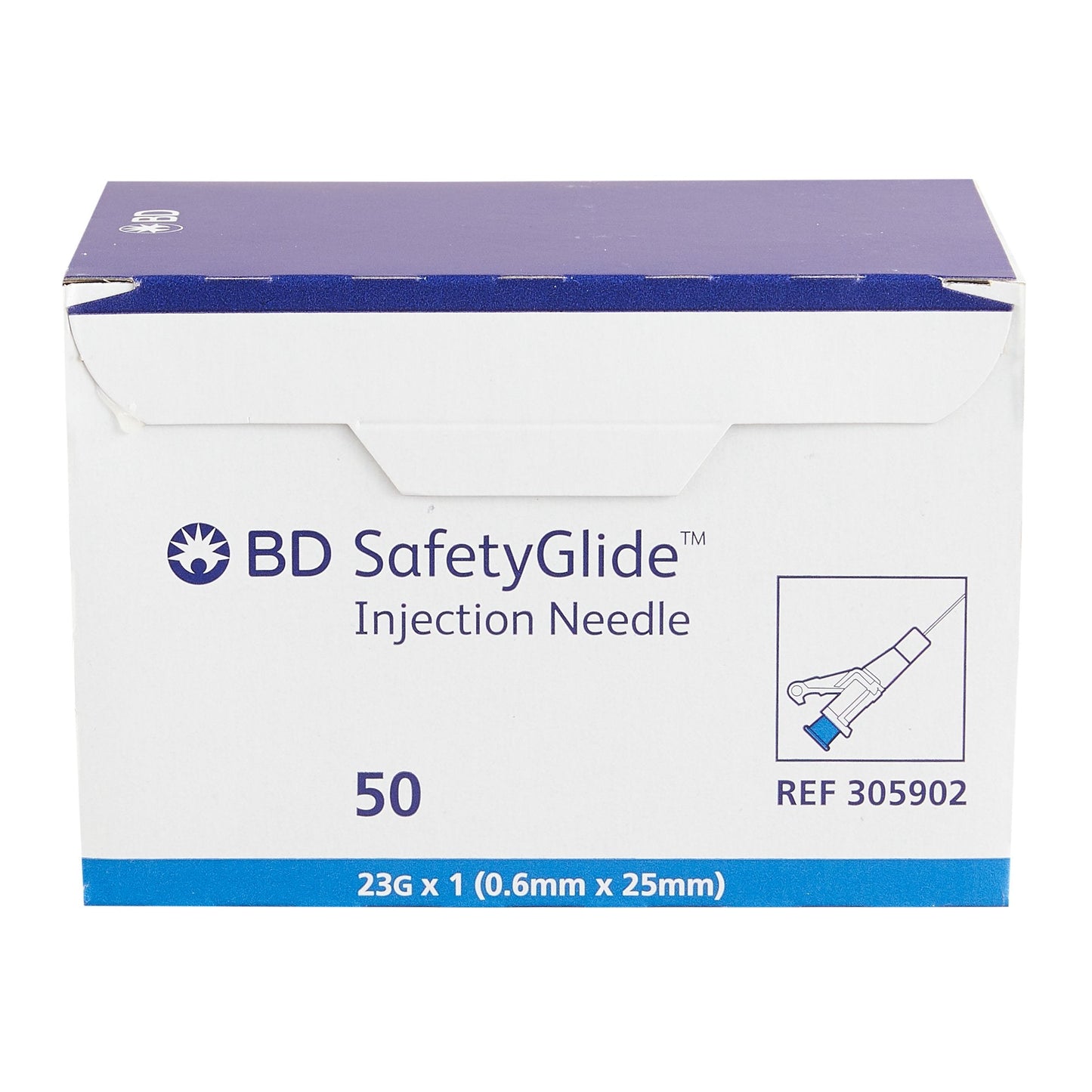 BD SafetyGlide™ Safety Hypodermic Sliding Safety Needle