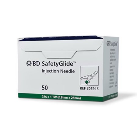 BD SafetyGlide™ Safety Hypodermic Sliding Safety Needle