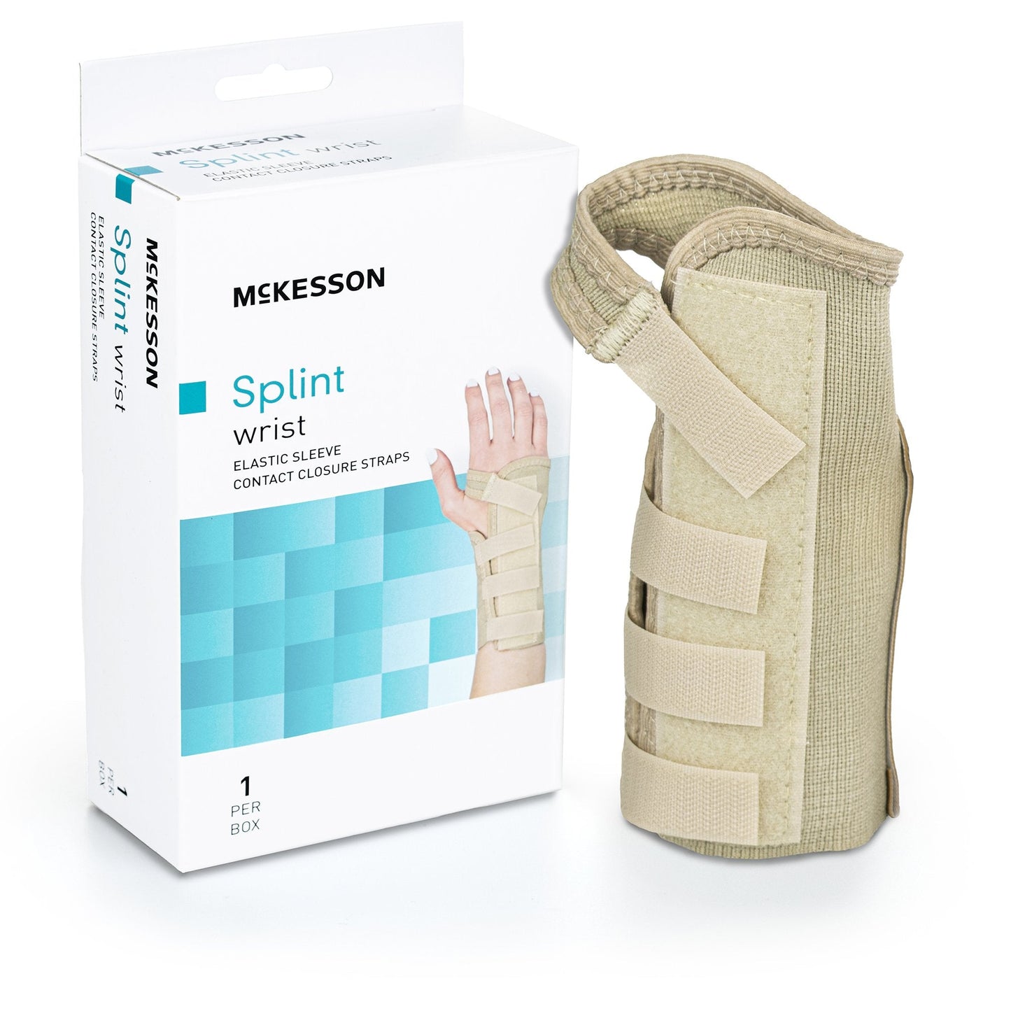McKesson Right Wrist Splint, Small 155-79-87073