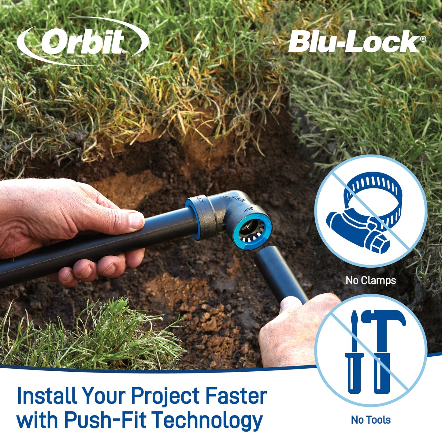 1" Blu-Lock Elbow 31673