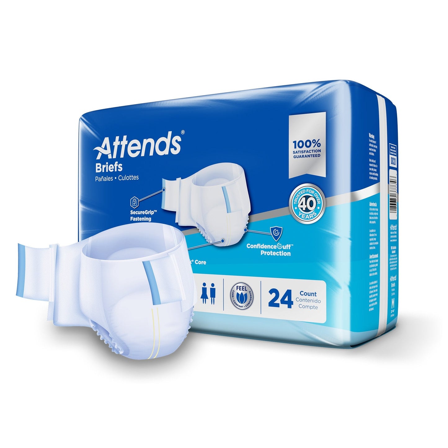 Attends® Advanced Briefs, Medium DDC20
