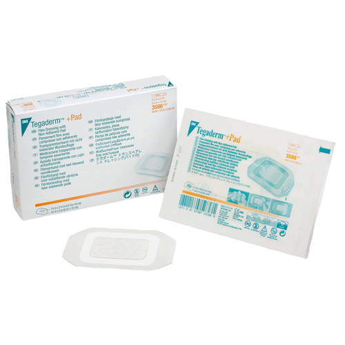 3M™ Tegaderm™ +Pad Film Dressing with Non-Adherent Pad