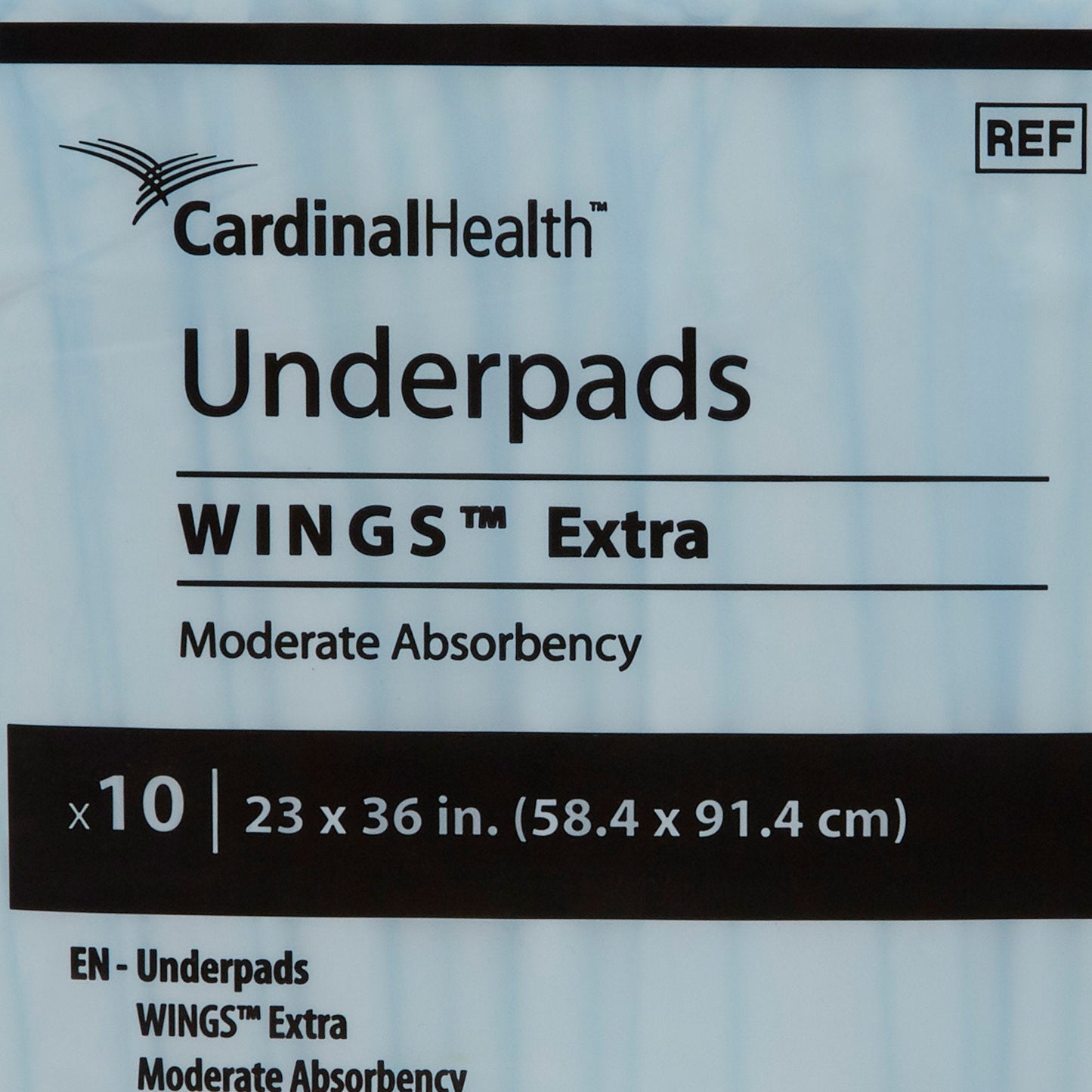 Simplicity Extra Underpad, Disposable, 23 X 36 Inch, Moderate Absorbency, Blue 1093
