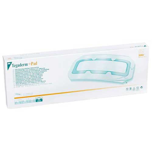 3M™ Tegaderm™ +Pad Film Dressing with Non-Adherent Pad
