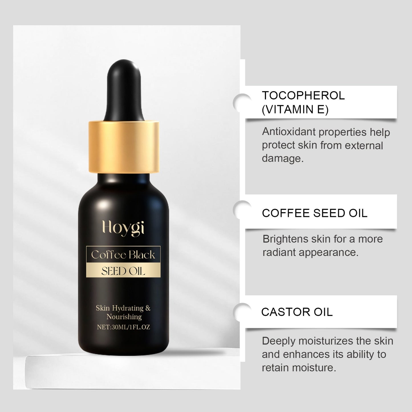 Coffee Black Seed Oil Is a Gentle Moisturizing and Nourishing Essential Oil