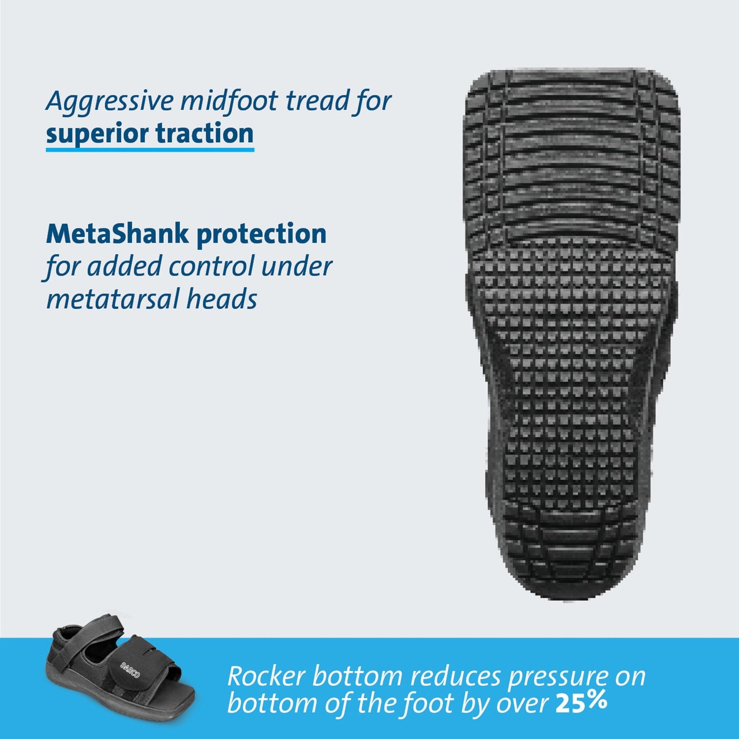 Darco International MedSurg Post-Op Shoe MQM2B