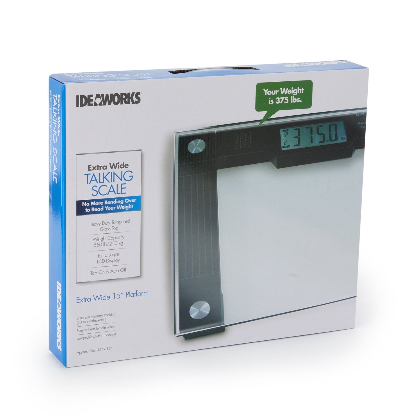 Ideaworks® Extra Wide Talking Scale JB5824