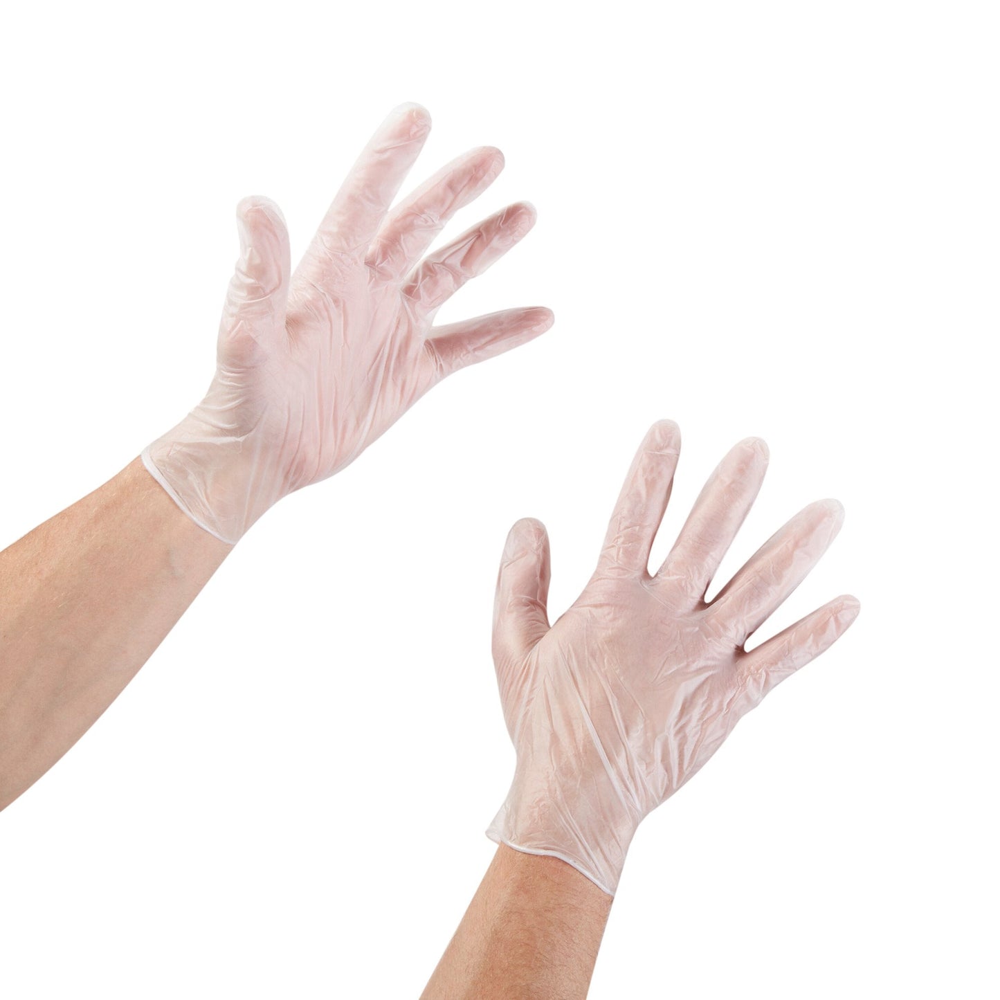 McKesson Confiderm® Vinyl Exam Glove, Extra Large, Clear 14-170