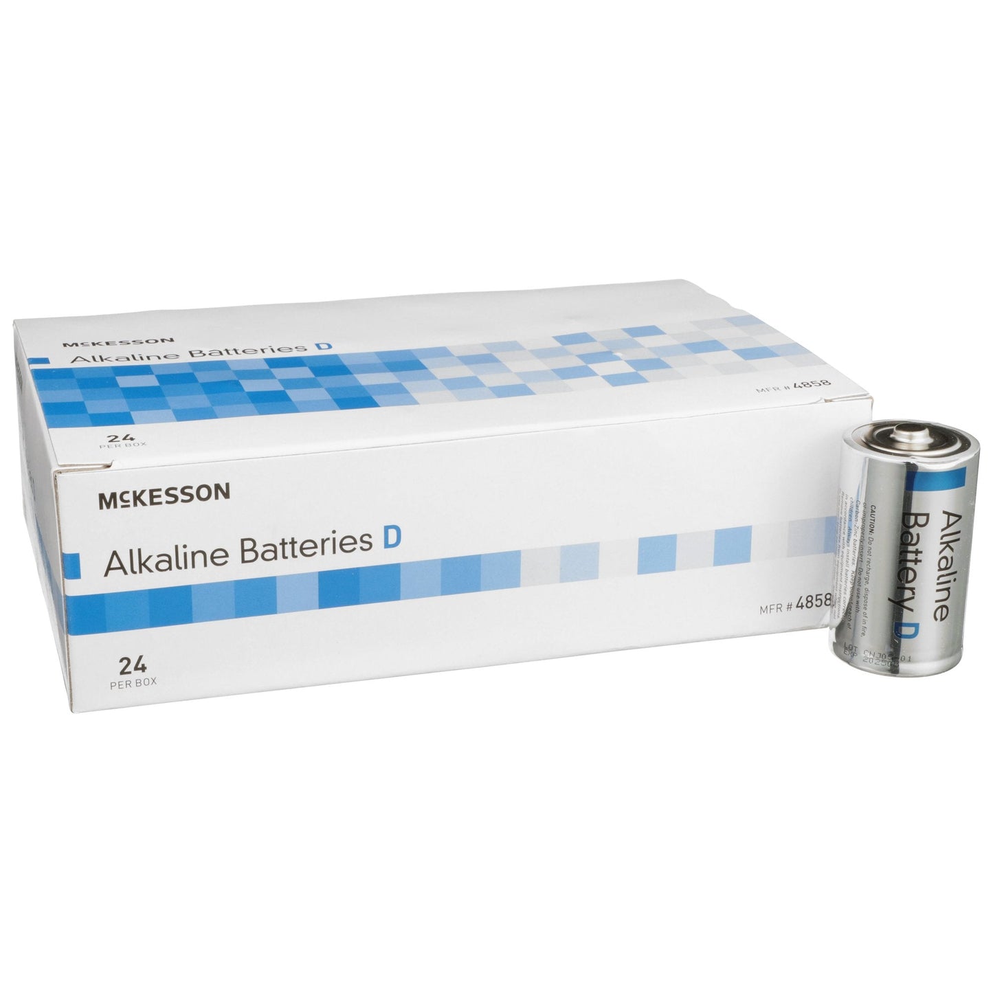 McKesson Alkaline Battery, D Cell 4858
