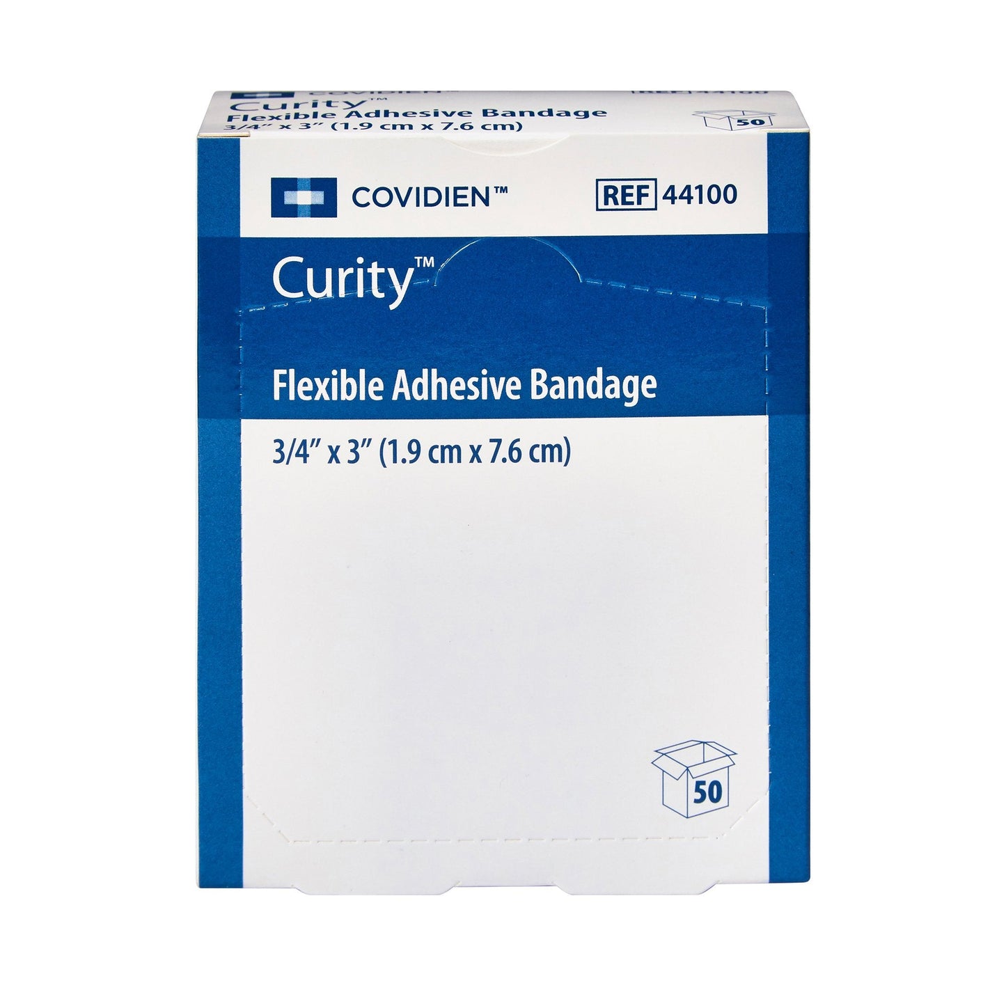 Curity™ Tan Adhesive Strip, ¾ x 3 Inch 44100