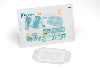 3M™ Tegaderm™ +Pad Film Dressing with Non-Adherent Pad