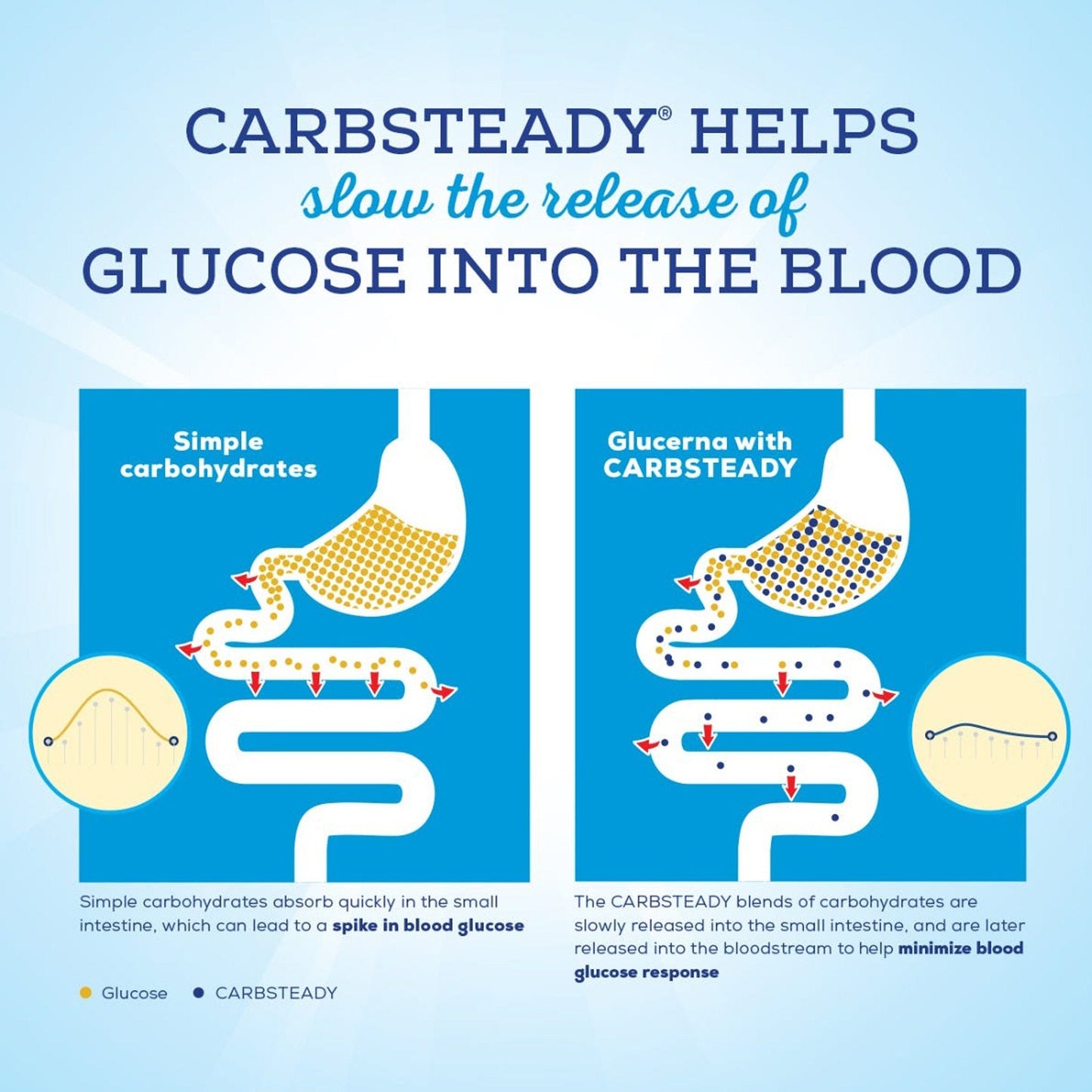 Glucerna® with Carbsteady Tube Feeding Formula, 33.8 oz Ready to Hang Carton 62679