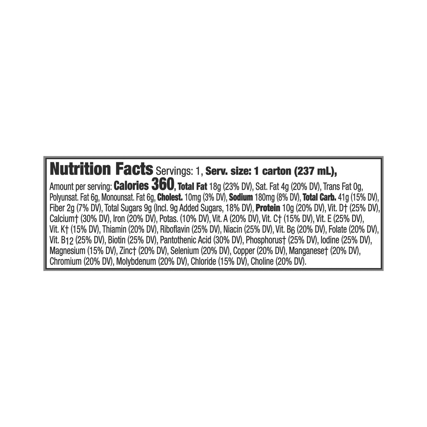 Boost® Kid Essentials™ 1.5 w/ Fiber Balanced Nutritional Drink, Vanilla, 8-oz. 00043900663289