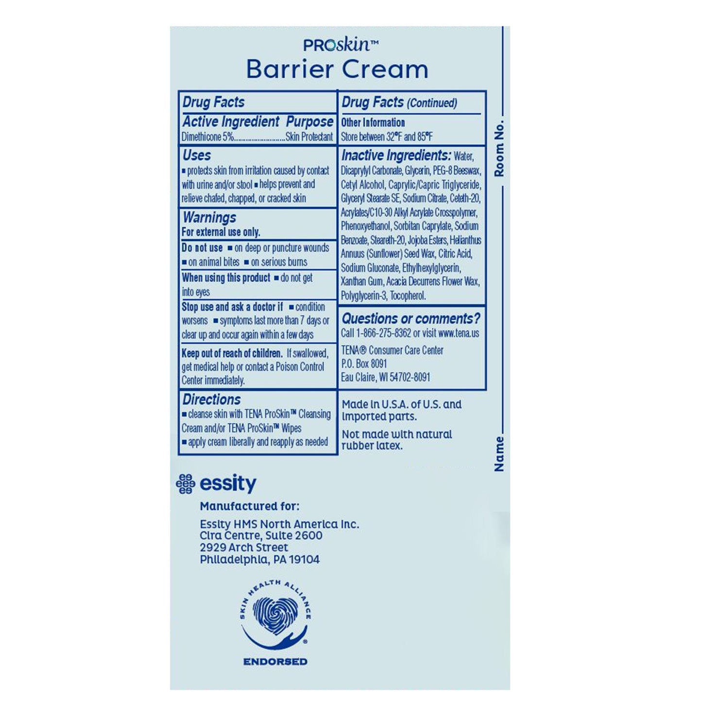 Tena® ProSkin™ Barrier Cream 54442