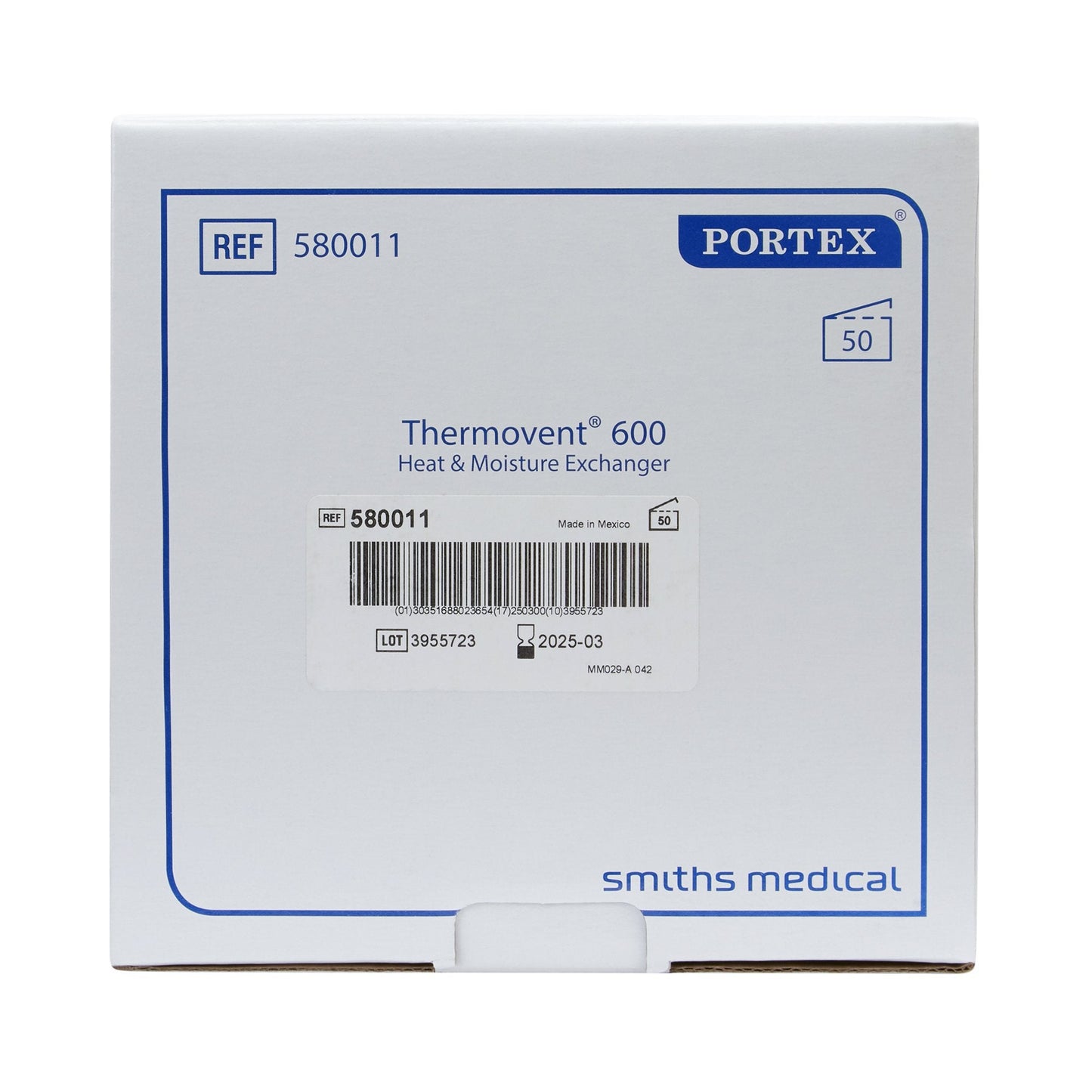 Thermovent® Heat and Moisture Exchanger 580011