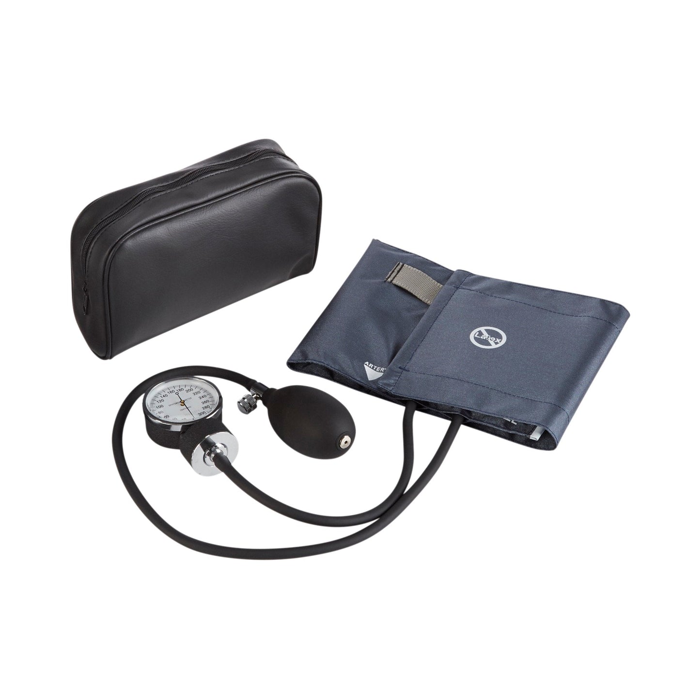 McKesson Aneroid Sphygmomanometer with Cuff, 2-Tube, Pocket-Size, Medium Cuff 01-775-11ANGM