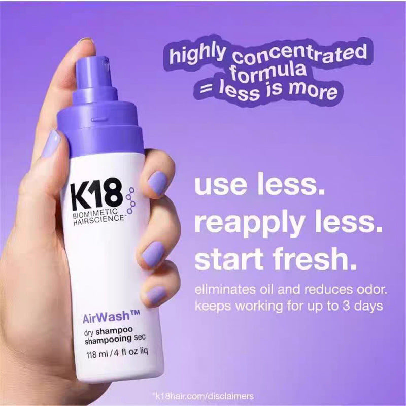 AirWash Dry Shampoo Spray for Fluffy Hair