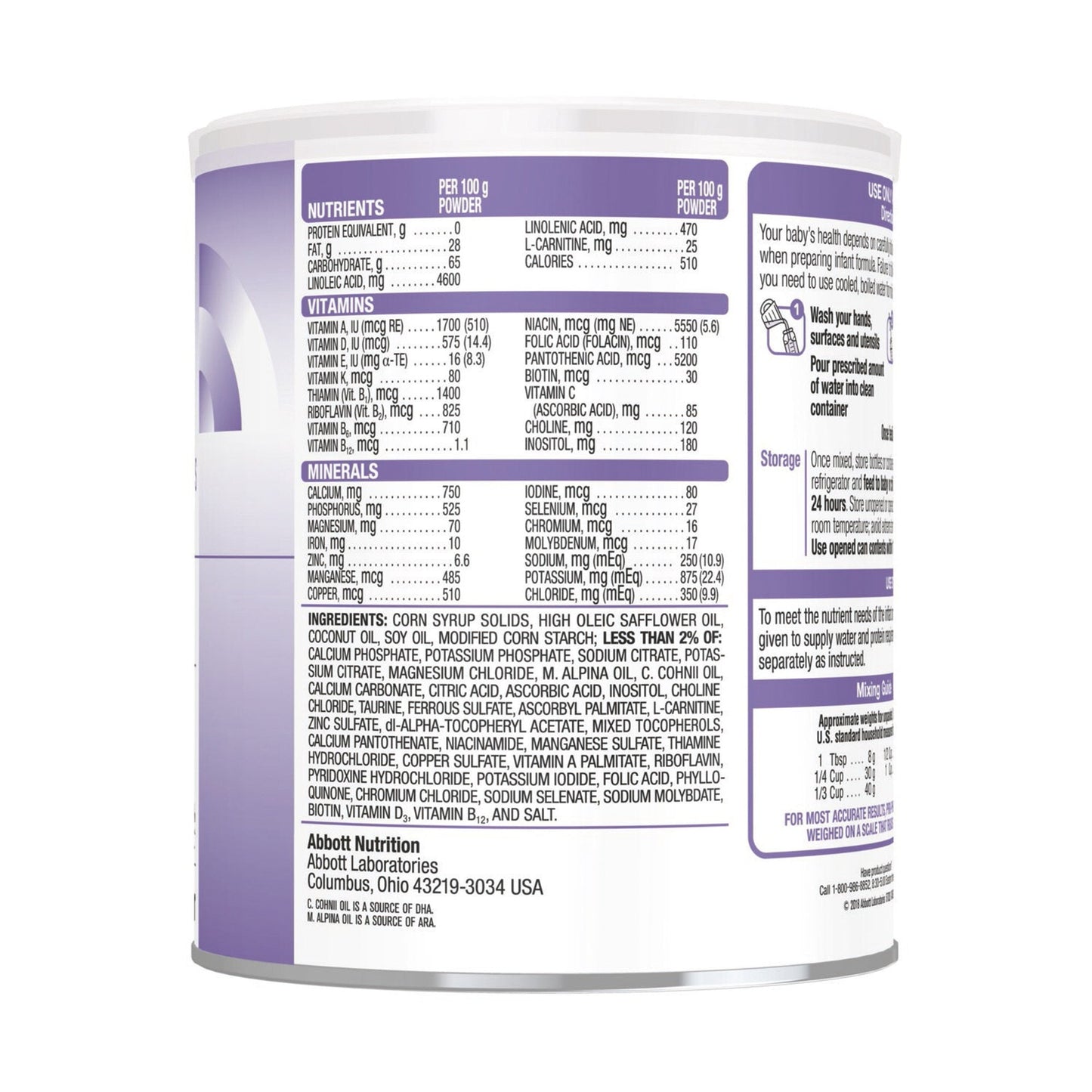 Pro-Phree® Protein-Free Energy Module w/ Iron, Vitamins & Minerals, 14.1-oz. can 67030