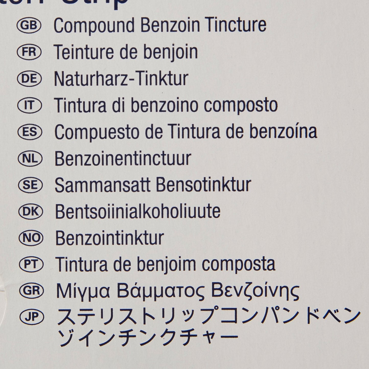 3M Steri-Strip Compound Benzoin Tincture C1544