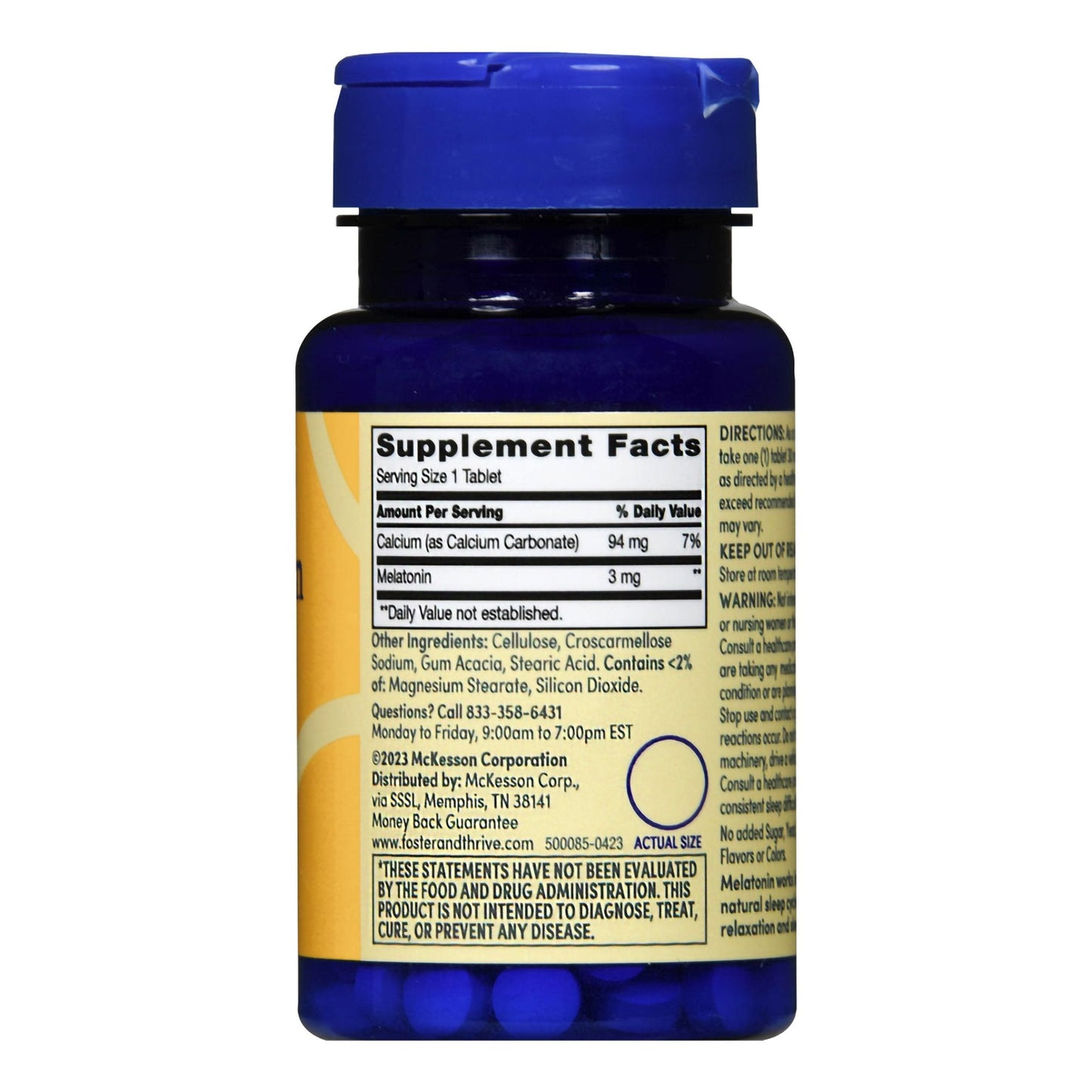 Foster & Thrive™ Melatonin Natural Sleep Aid 01093995748