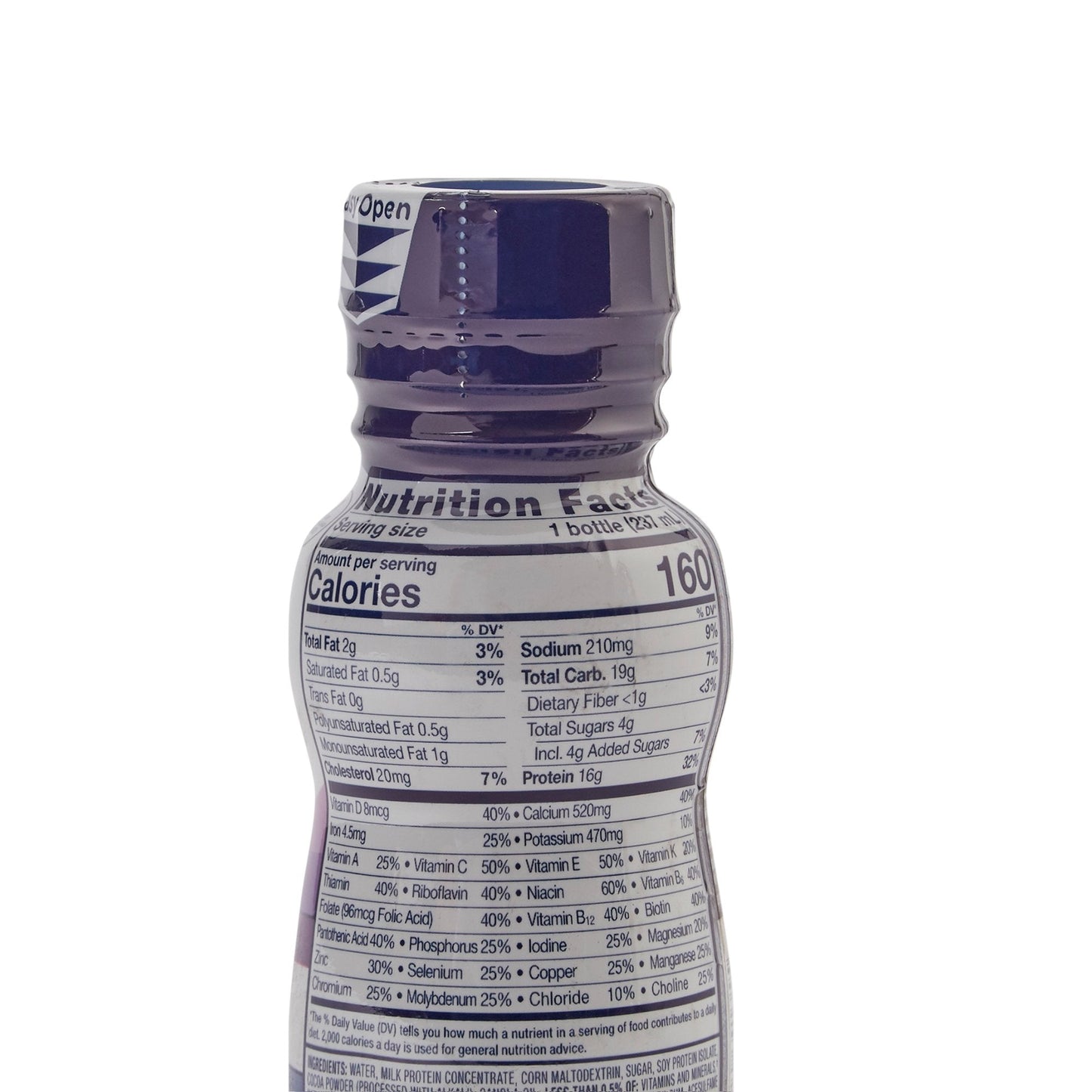 Ensure® High Protein Therapeutic Nutrition, Chocolate, 8-ounce bottle 64134