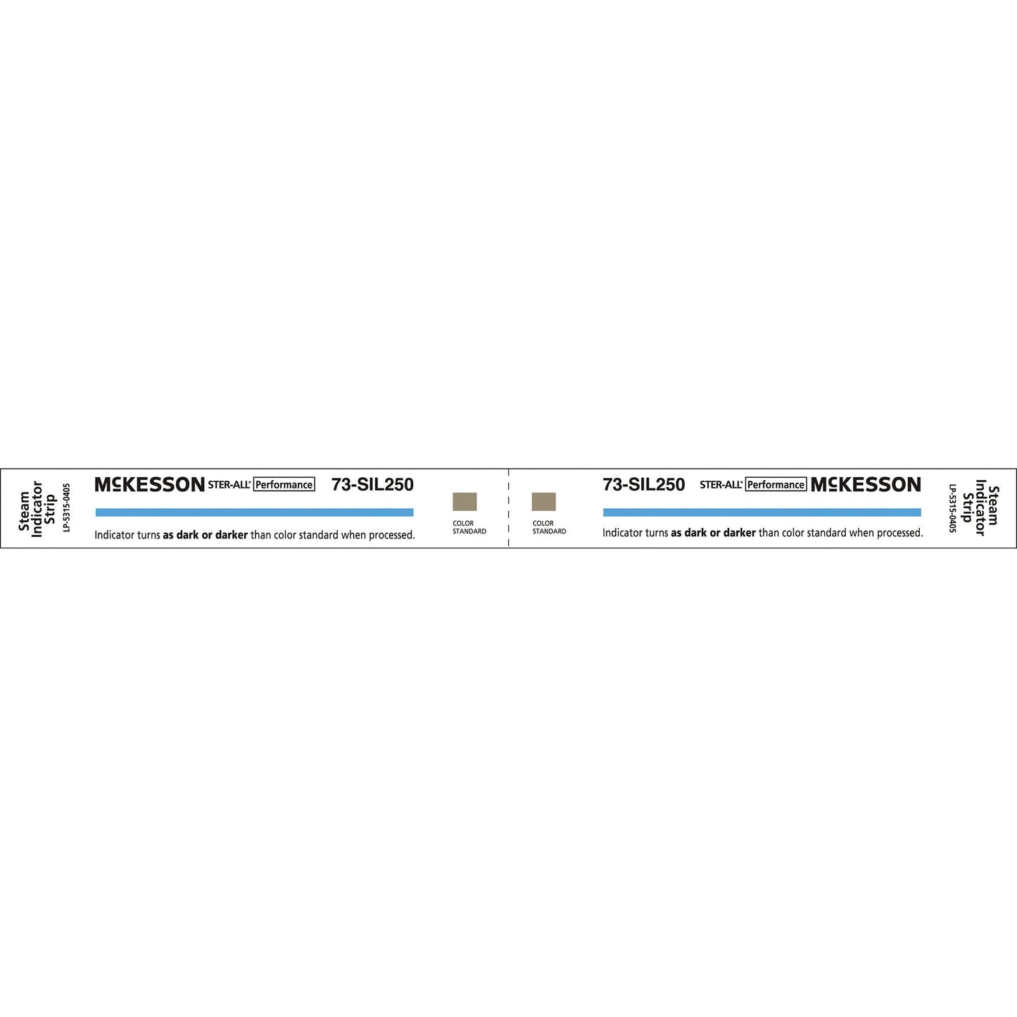 McKesson Sterilization Chemical Indicator Strip, 8 Inch 73-SIL250