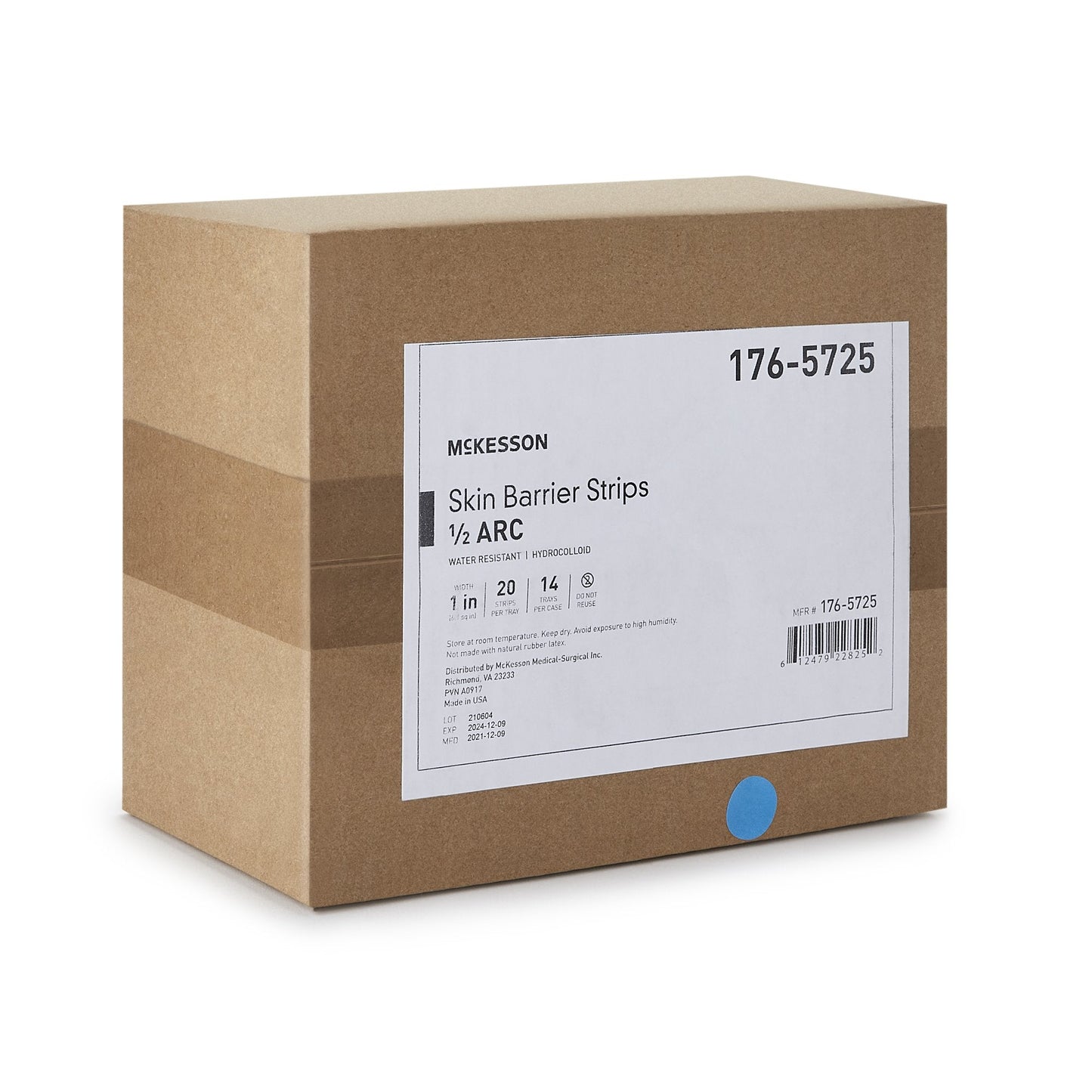 McKesson Skin Barrier ½ Arc Strip 176-5725