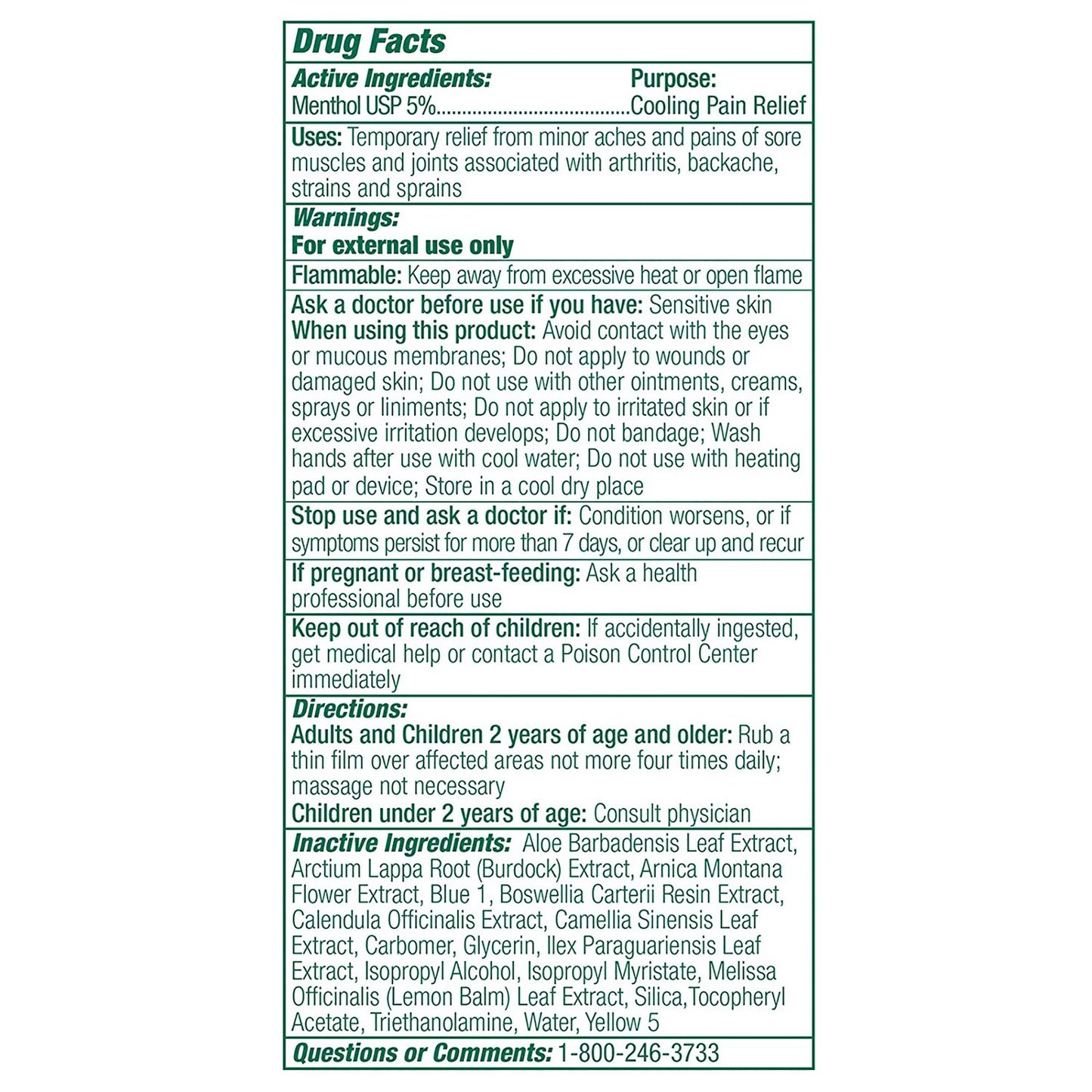 Biofreeze™ Professional 5% Menthol Topical Pain Relief, 32-ounce pump bottle RKT3209982