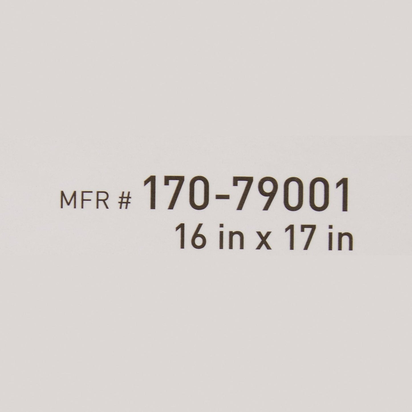 McKesson Back Support Cushion, 16 x 17 Inch 170-79001