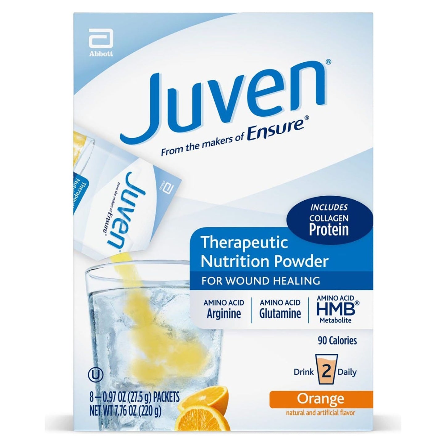 Juven® Orange Arginine/Glutamine Therapeutic Nutrition Powder 66674