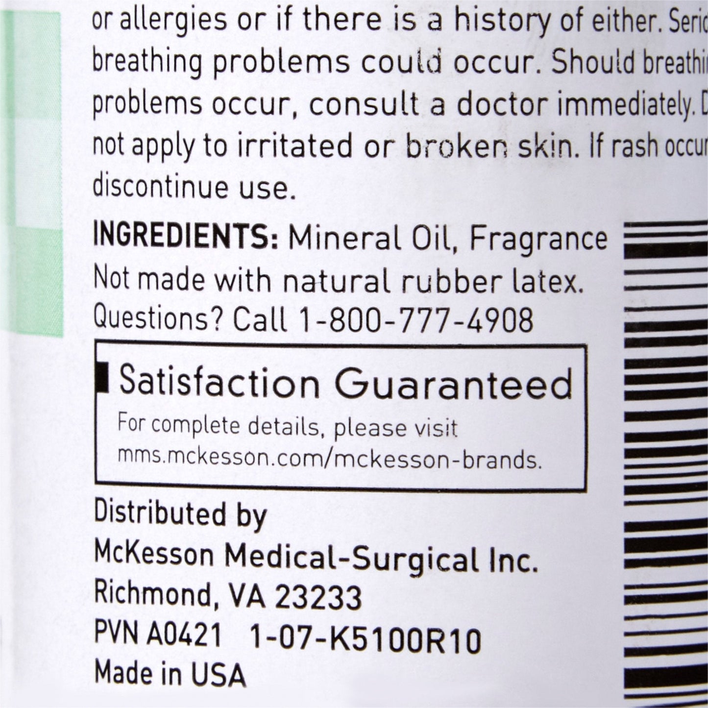 McKesson Baby Oil 16-6399