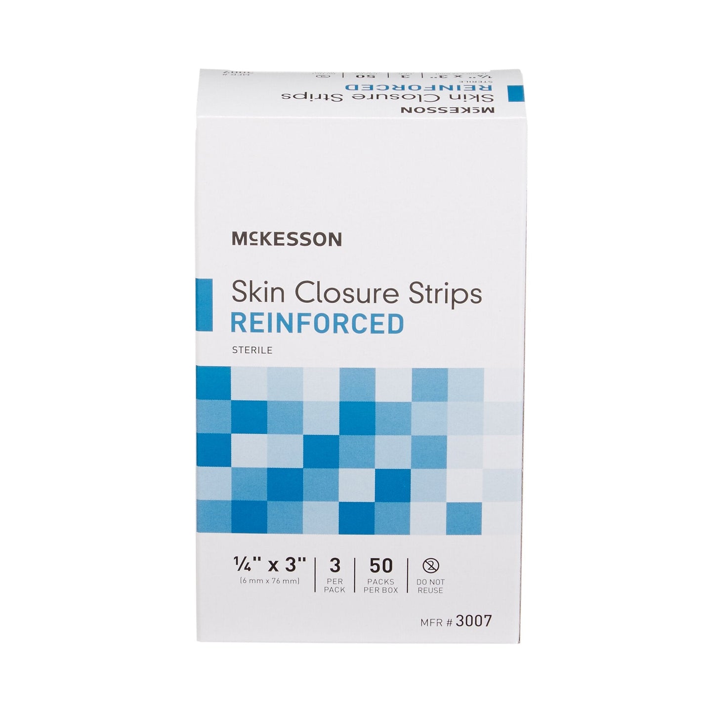McKesson Skin Closure Strip, ¼ X 3 Inch 3007