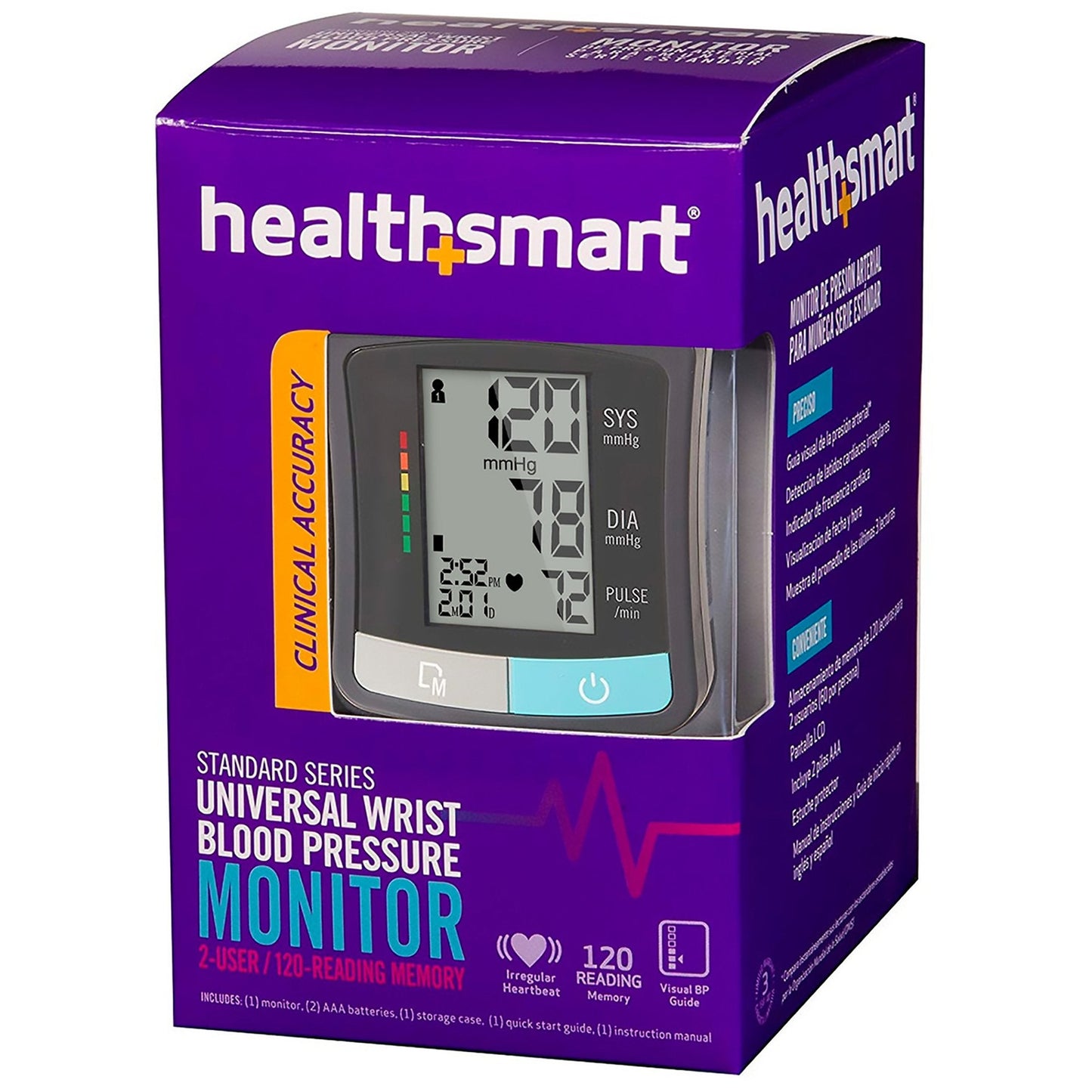 Mabis® Digital Blood Pressure Wrist Unit, Adult, One Size 04-810-001
