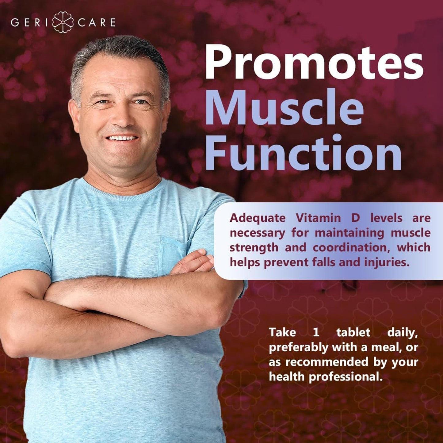 Geri-Care® Vitamin D-3 Supplement 876-01-GCP
