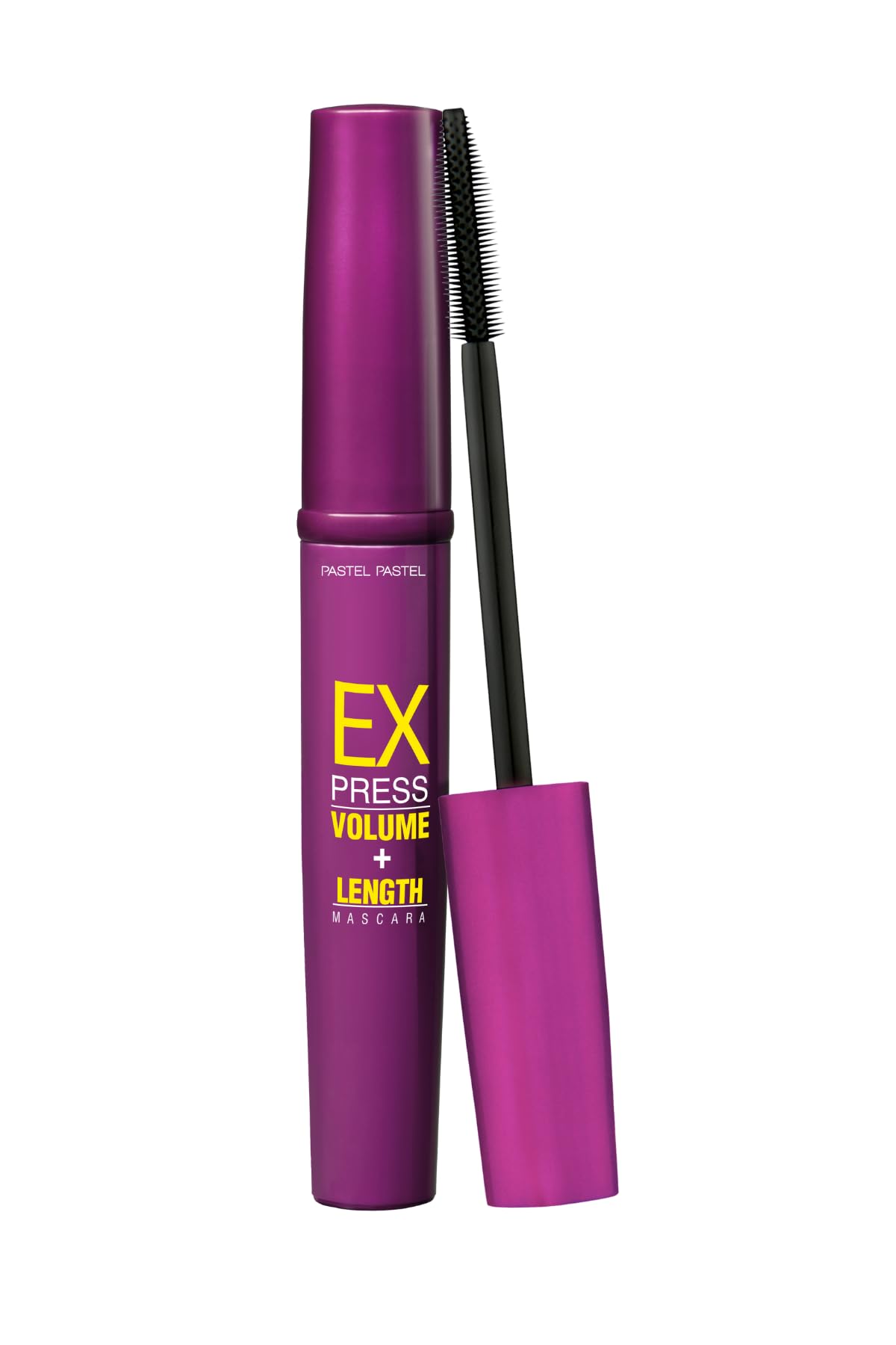 Pastel Pastel Express Volume Length Mascara Black 10ml - Enhances Eyelashes with Volumized and Lengthened Look