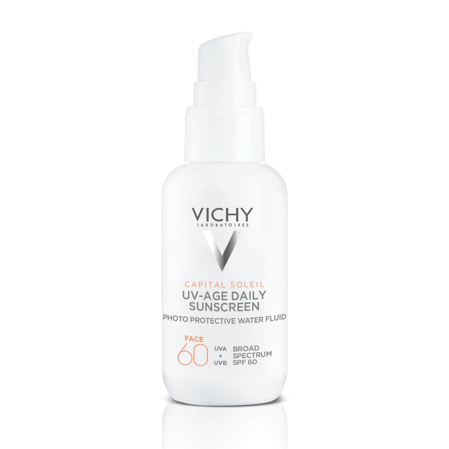 Vichy Ideal Soleil Emulsion SPF 50 - Water-Resistant, Hypoallergenic Face Sunscreen for Sensitive & Oily Skin