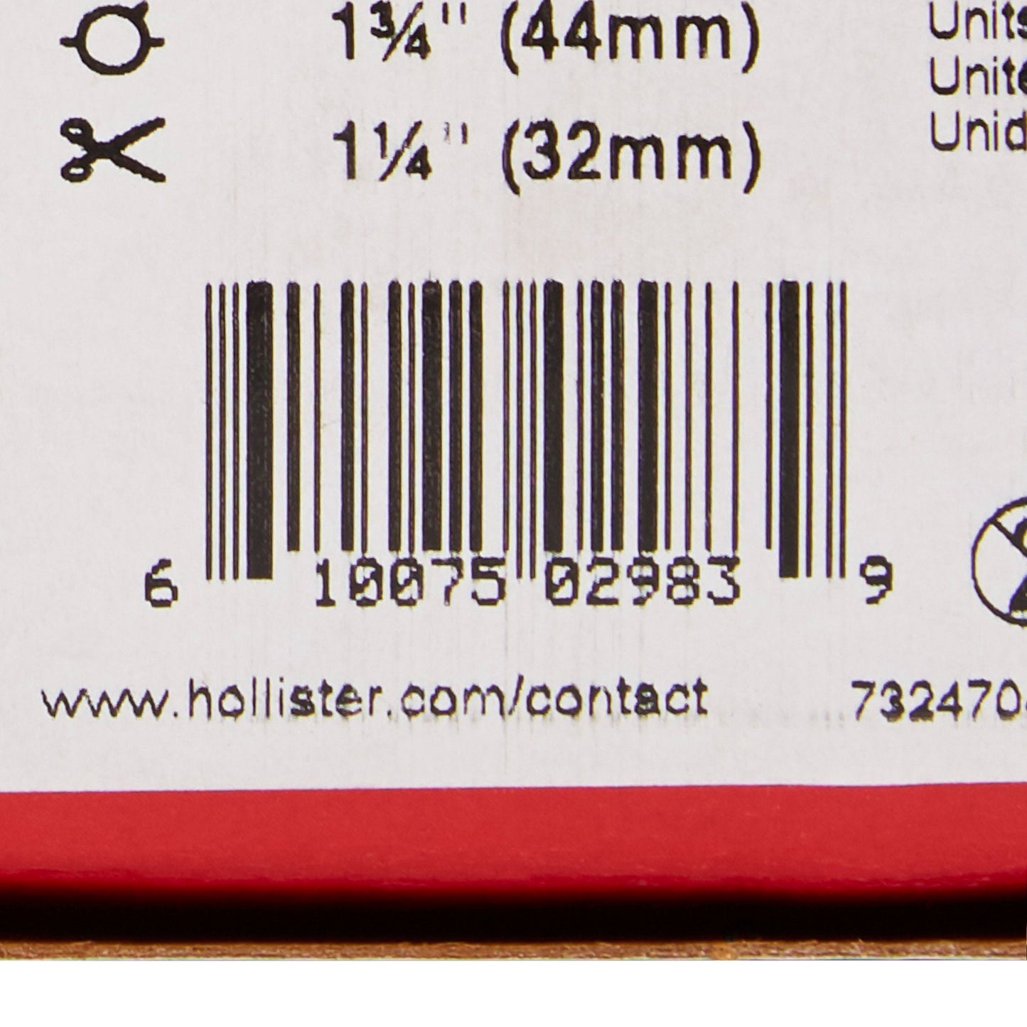New Image™ Flat CeraPlus™ Skin Barrier - Tape, 44 mm Flange, up to 32 mm Opening 11202