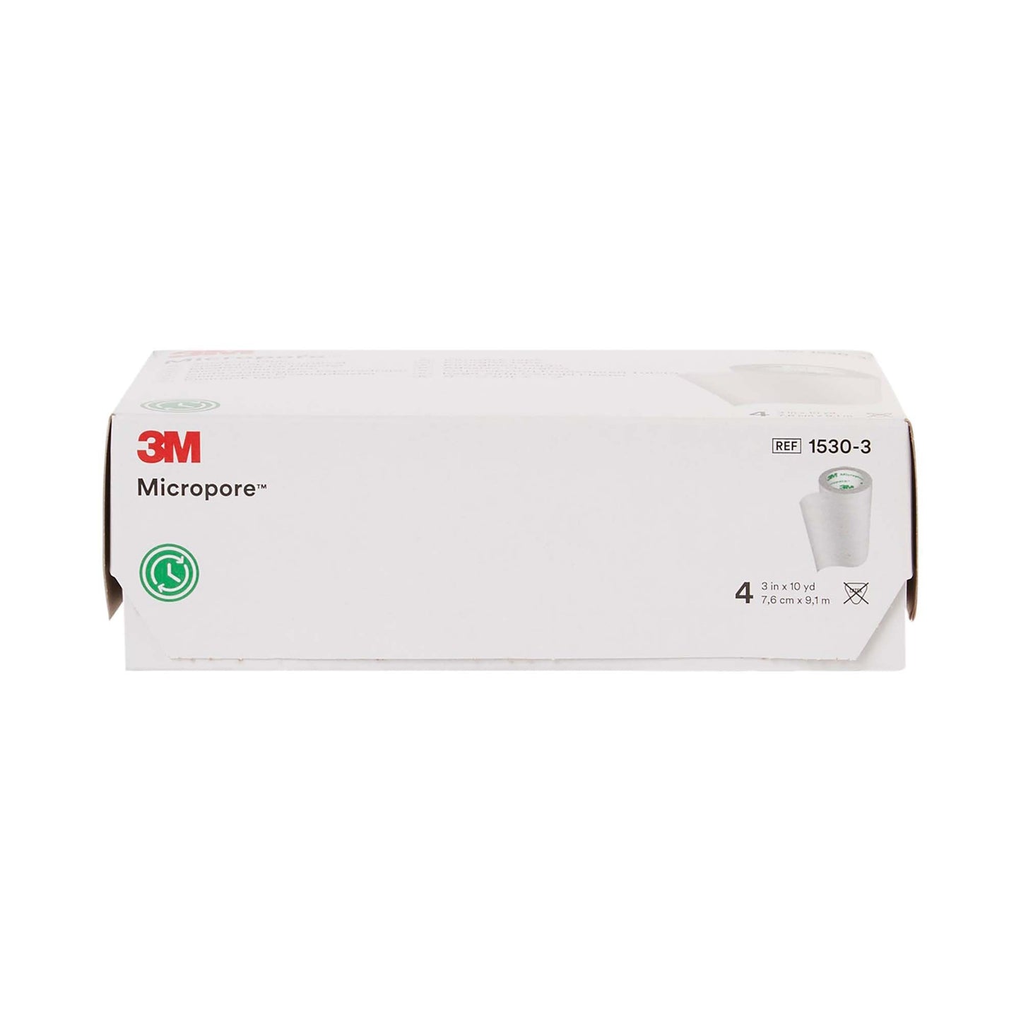3M™ Micropore™ Paper Medical Tape, 3 Inch x 10 Yard, White 1530-3
