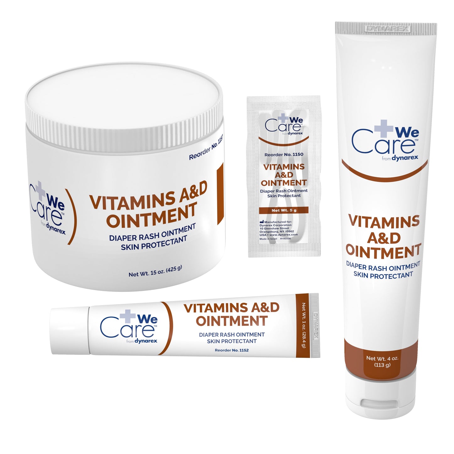dynarex® Scented Vitamins A and D Ointment, 1 oz. Tube 1152